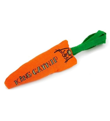 King Catnip Carrot Cat Toy