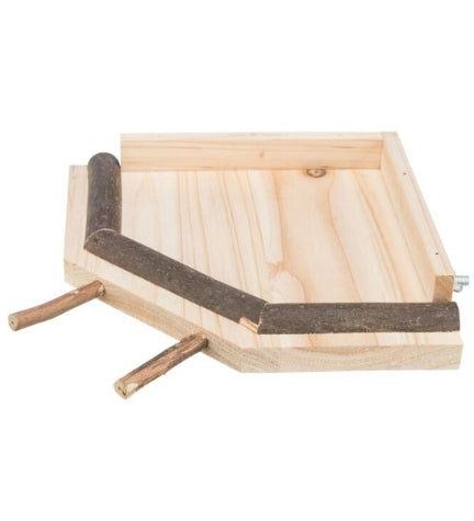 Trixie Landing Area with Wood Perches for Birds