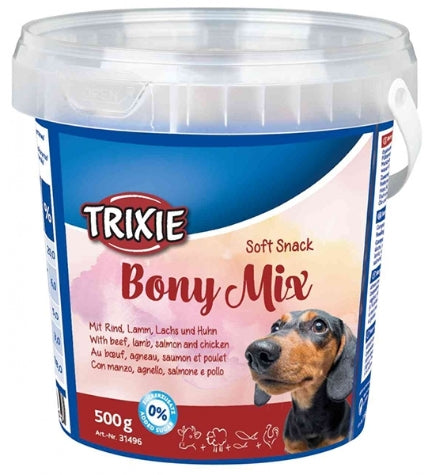 Trixie Soft Snack Bony Mix Dog Treats 500G
