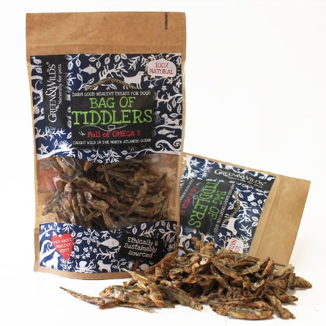 Green&Wilds Bag of Tiddlers Dog Treats 75G