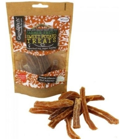 Green&Wilds Sweet Potato Dog Treats 100G