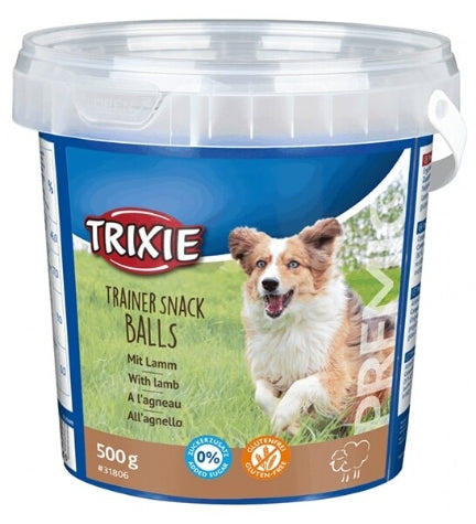 Trixie Premio Trainer Snack Lamb Balls Dog Treats 500G