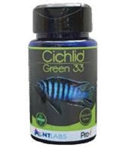 NT Labs Pro-f Cichlid Green 33 Granule Fish Food