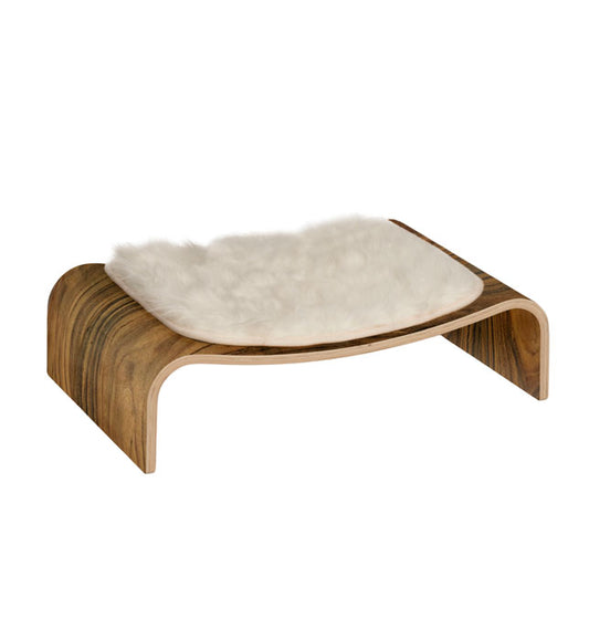 Catit Vesper Cat Furniture VLounge Walnut