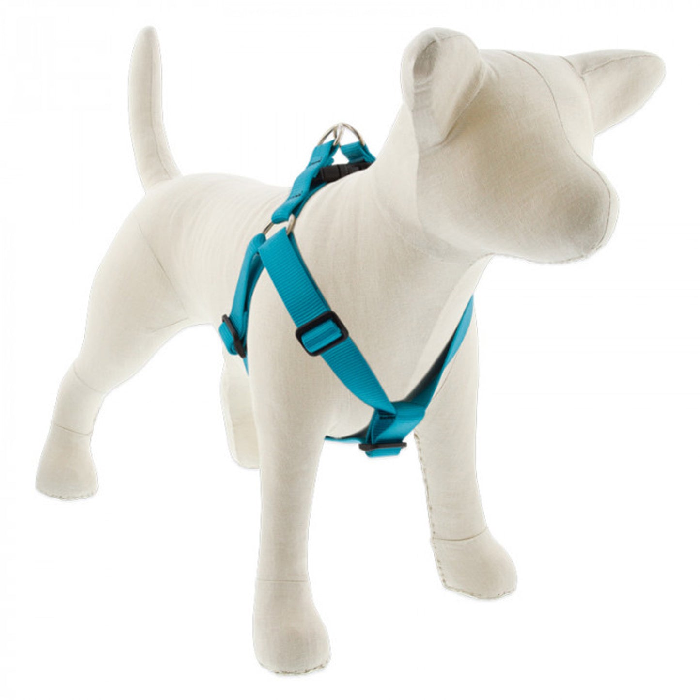 Large Dog Basics Step In Harness 1" - 19"-28", Aqua