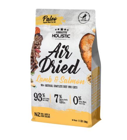 Absolute Holistic Air Dried Diet Lamb & Salmon Dry Dog Food
