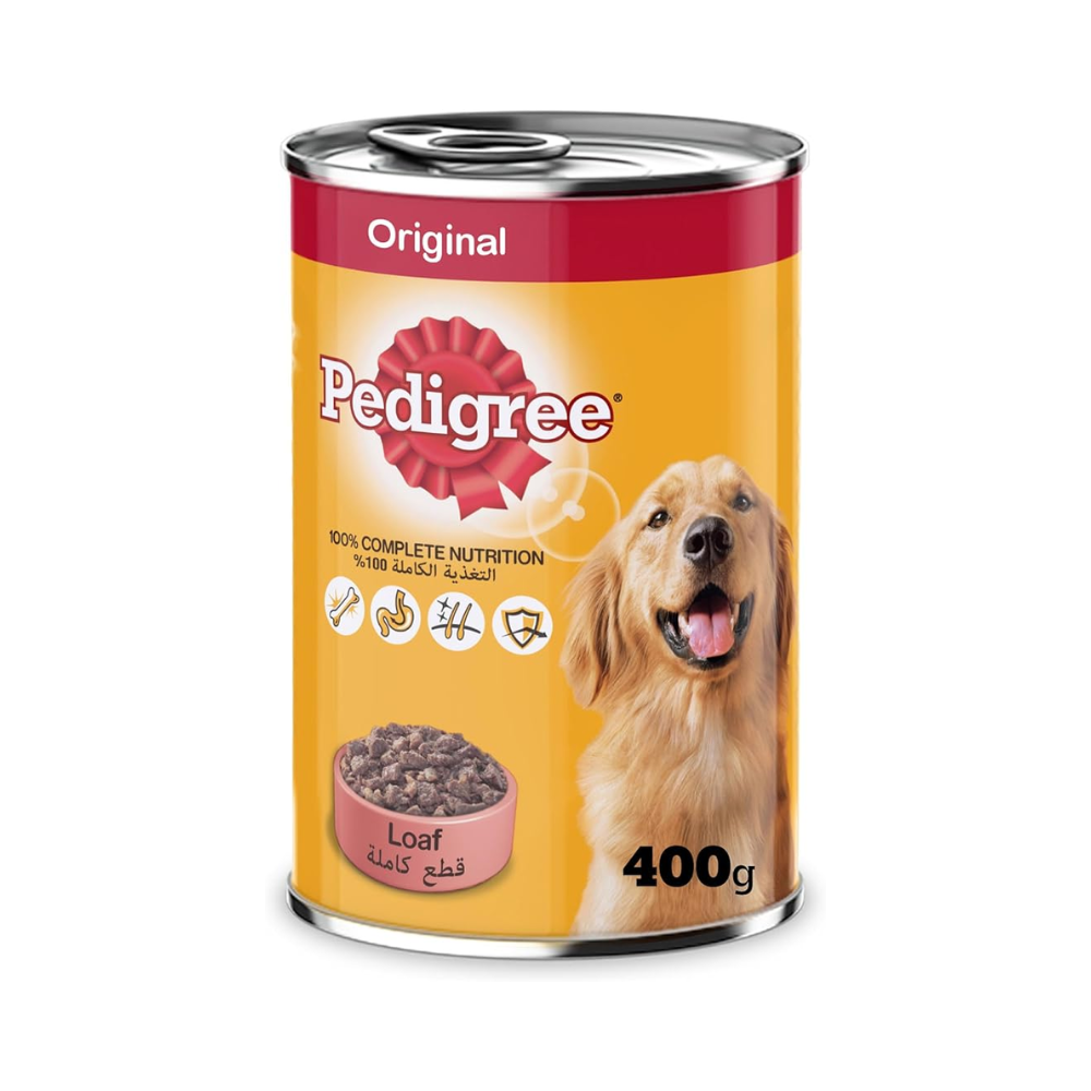 Pedigree Beef Loaf Wet Dog Food - 400G