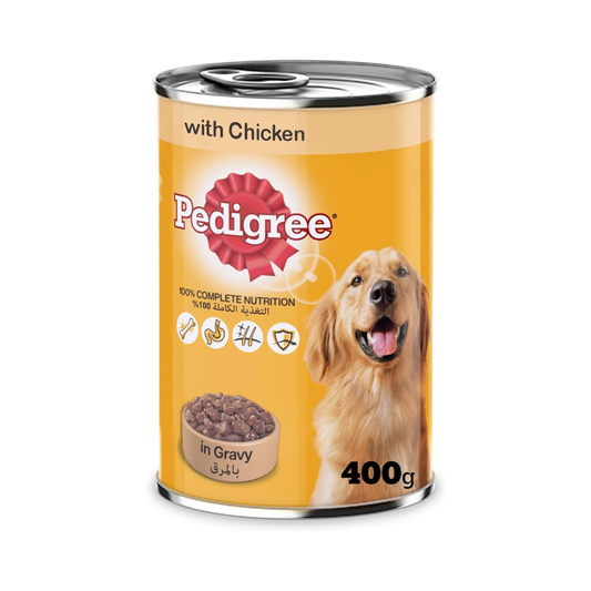 Pedigree Chicken Chunks in Gravy Wet Dog Food - 400G