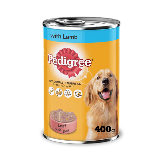 Pedigree Lamb in Loaf Wet Dog Food - 400G