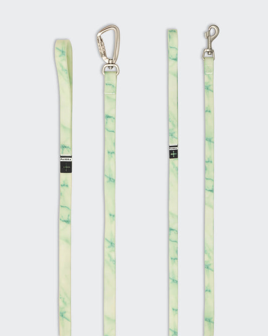 PAIKKA Glow Leash for Dogs - MARBLE GREEN/1.5X180CM