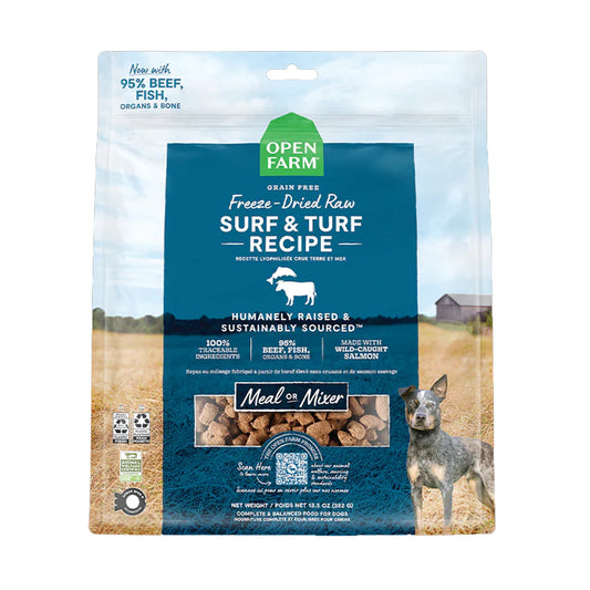 Open Farm Freeze Dried Surf & Turf Recipe Dry Dog Food 99G