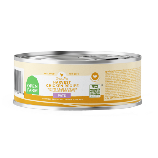 Open Farm Harvest Chicken Pate Wet Cat Food - 80G