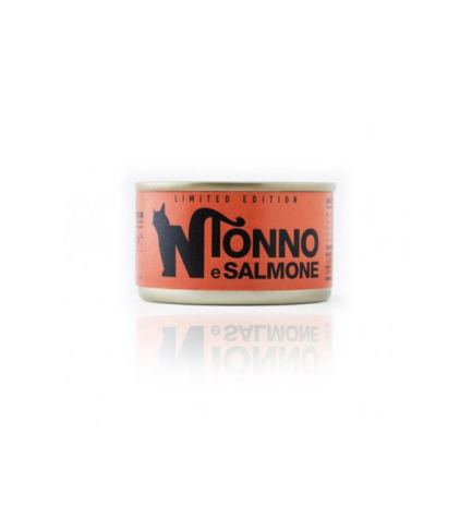 Natural Code Tuna & Salmon Cooking Water Wet Cat Food - 85G