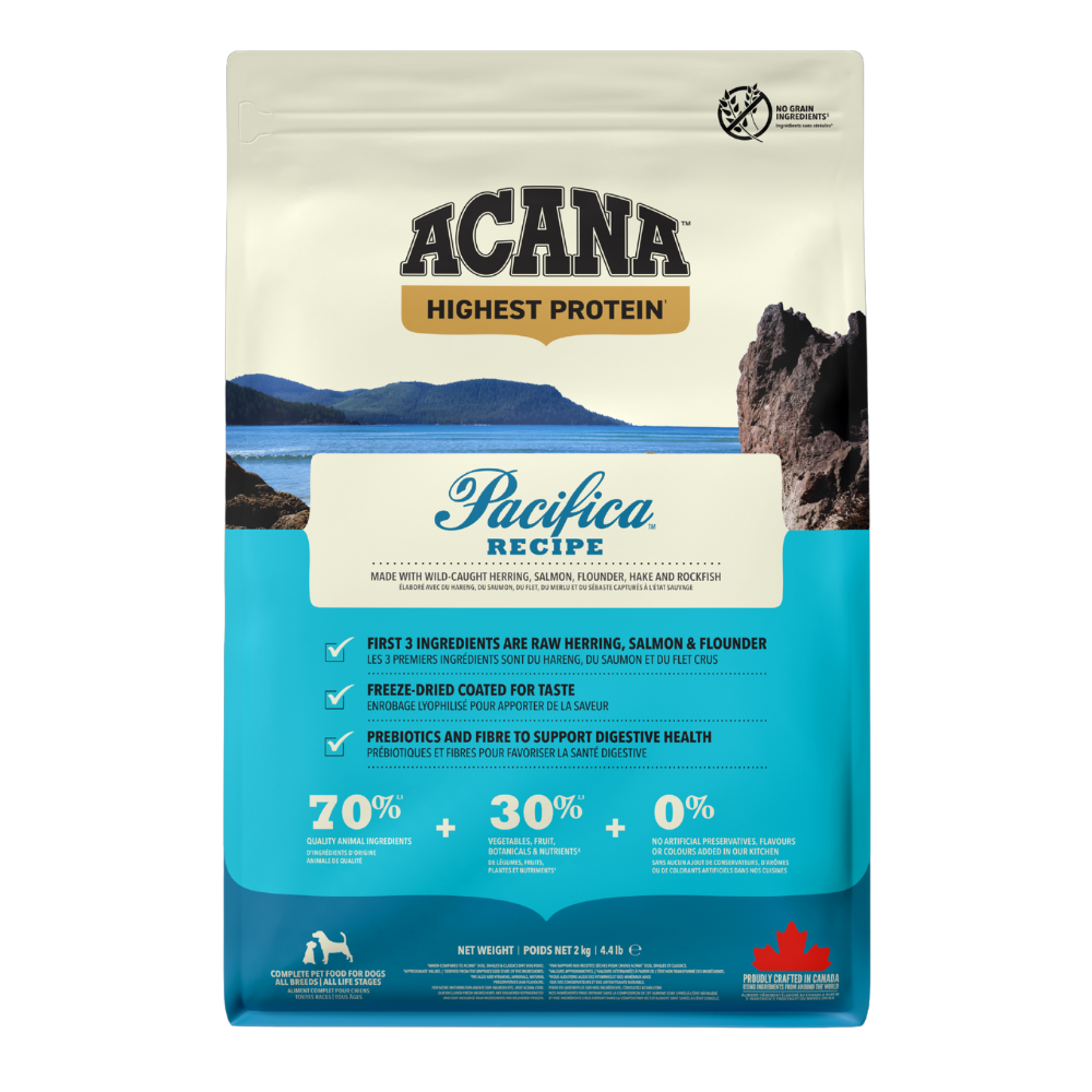 Acana Highest Protein Pacifica Recipe Dry Dog Food