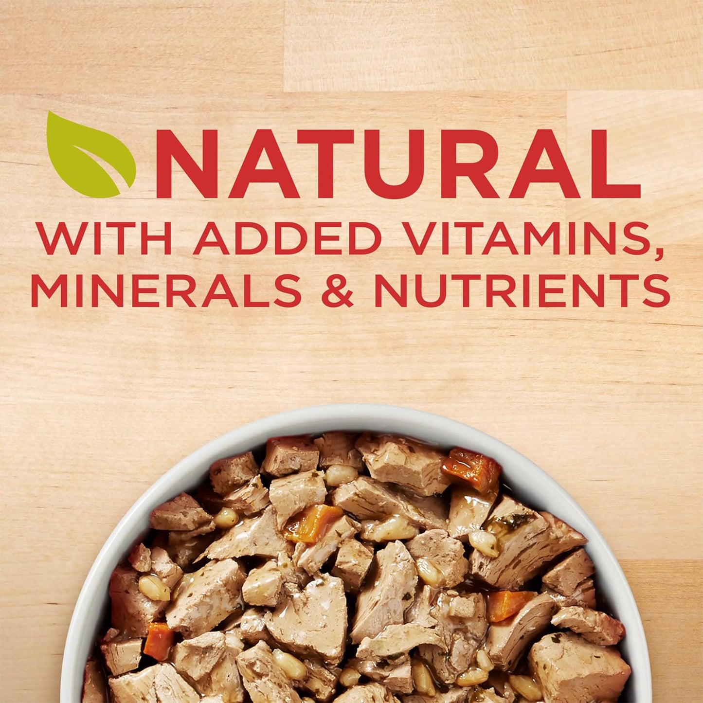 (368gm) (Pack of 12) Purina ONE Classic Wet Dog Food with Ground Chicken & Brown Rice Entrée