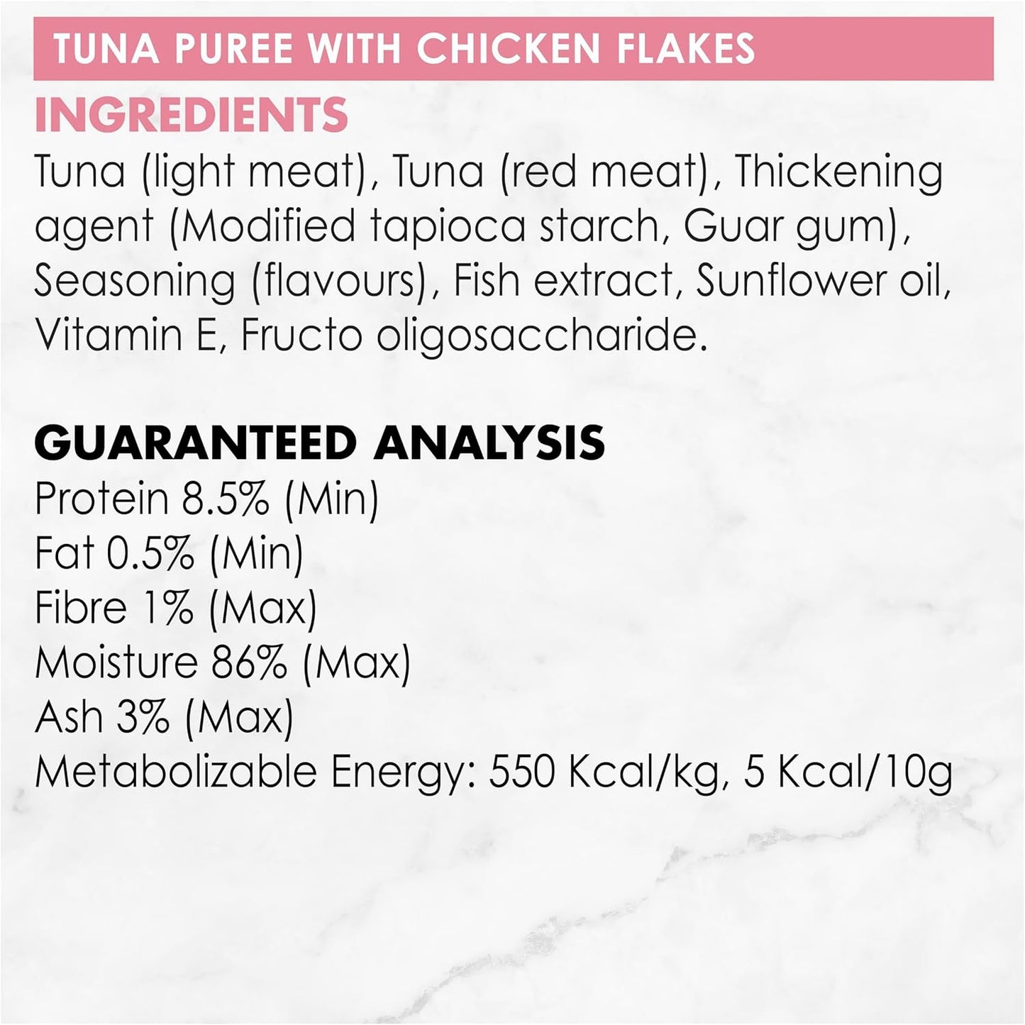 (10g Pack of 4) Purina Fancy Feast Puree Kiss Tuna with Tuna Flakes Wet Cat Food