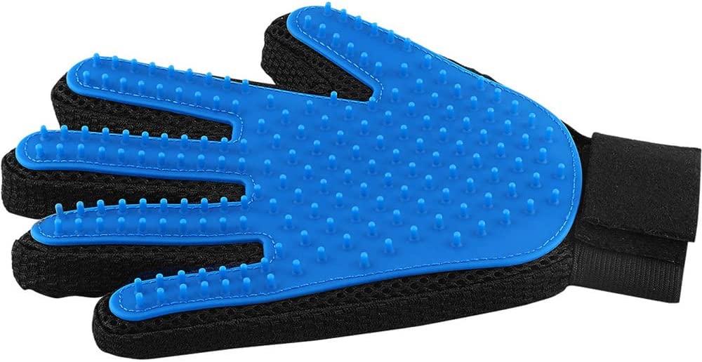 Pet grooming Glove, De-Shedding Glove, Fur removal, Dog grooming, Cat grooming, Pet brush,