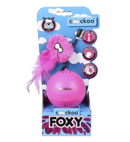 ebi Coockoo Foxy Magic Ball Toy for Cats