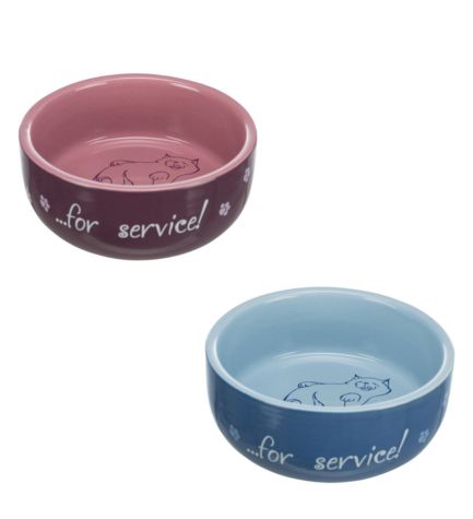 Trixie Thanks for Service Ceramic Bowl for Cats
