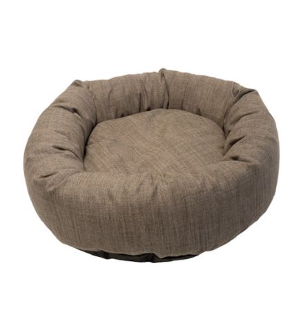 Danish Design Allsorts Aberdeen Grey Donut Bed for Dogs