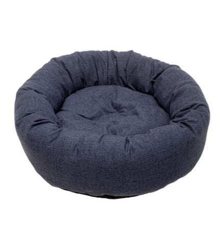 Danish Design Allsorts Arran Navy Donut Bed for Dogs