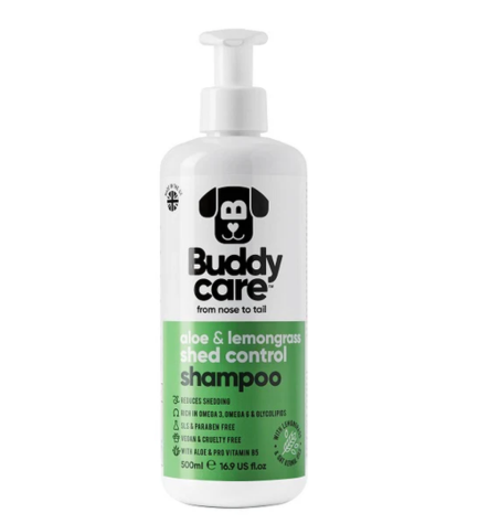 Buddycare Shed Control Aloe & Lemongrass Dog Shampoo