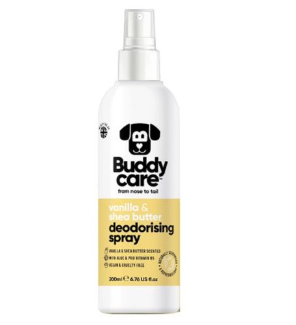 Buddycare Vanilla & Shea Butter Dog Deodorising Spray