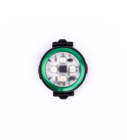 Curli Luumi Safety Rechargeable LED Light - GREEN