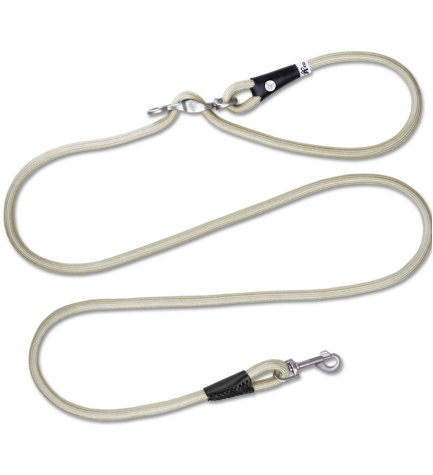 Curli Vario Comfort Dog Leash - LIGHT TAN/LARGE