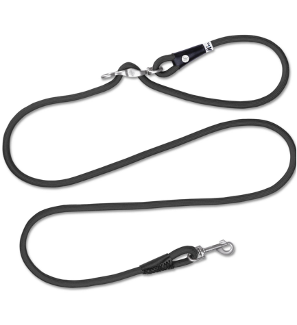 Curli Vario Comfort Dog Leash - BLACK/SMALL
