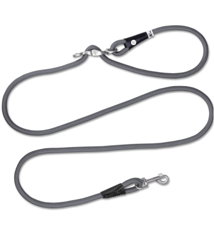 Curli Vario Comfort Dog Leash - DARK GREY/LARGE