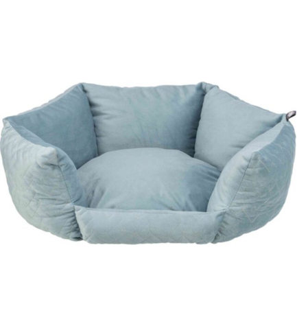 Trixie Natalya Round Bed for Dogs - ICE BLUE/50CM