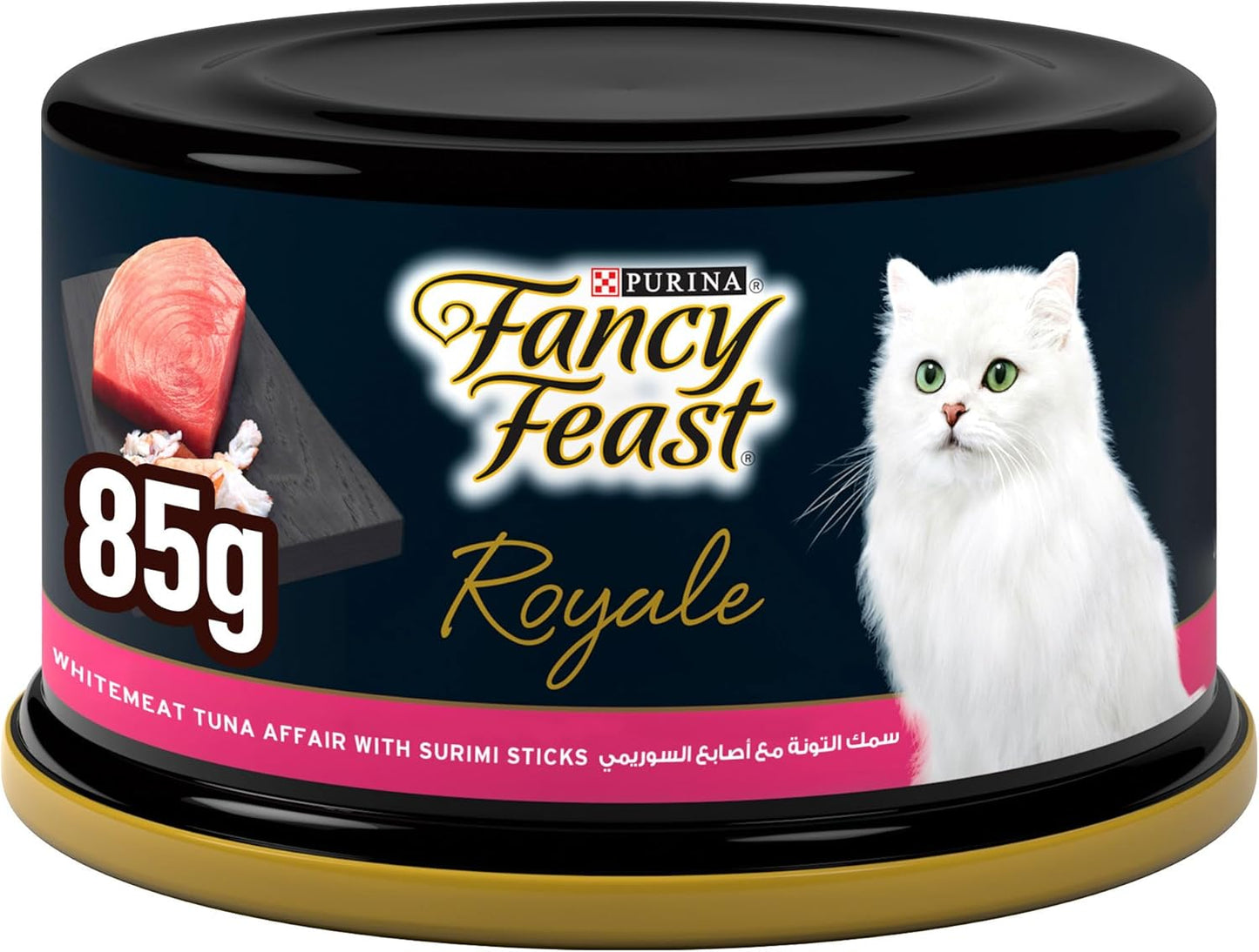 (85g) Purina Fancy Feast Royale White Meat Tuna with Surimi Sticks Wet Cat Food