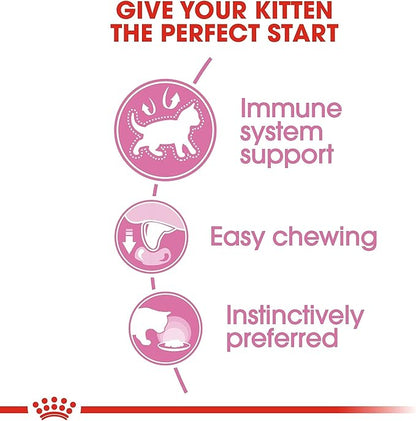 Royal Canin Feline Health Nutrition Kitten Jelly (Wet Food - Pouches) 12 x 85 g