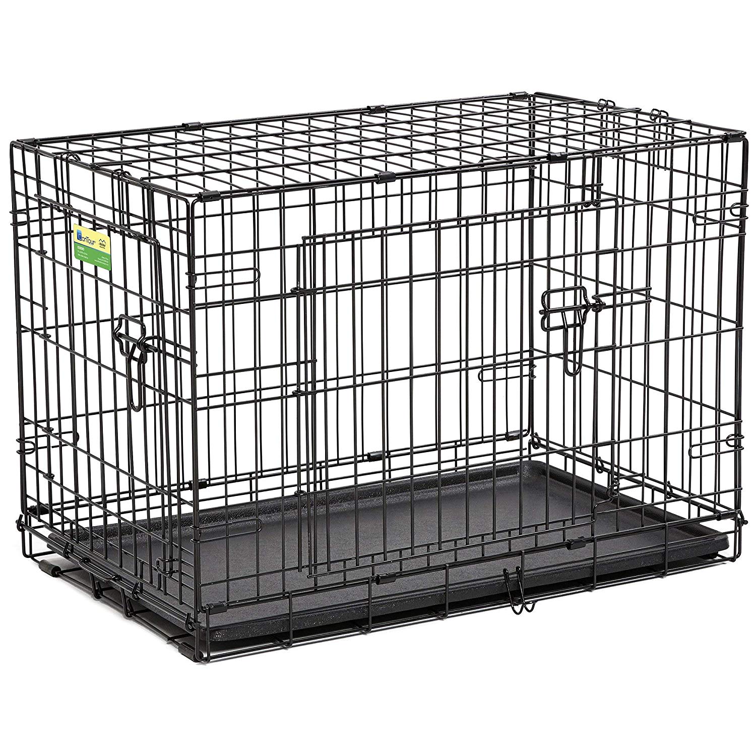 Contour Double Door Dog Crate 30"