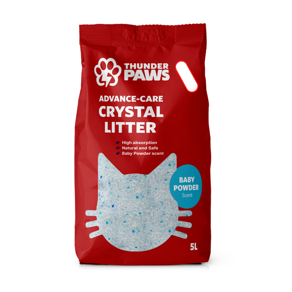 Thunder Paws Advance Care Non-Clumping Crystal Cat Litter