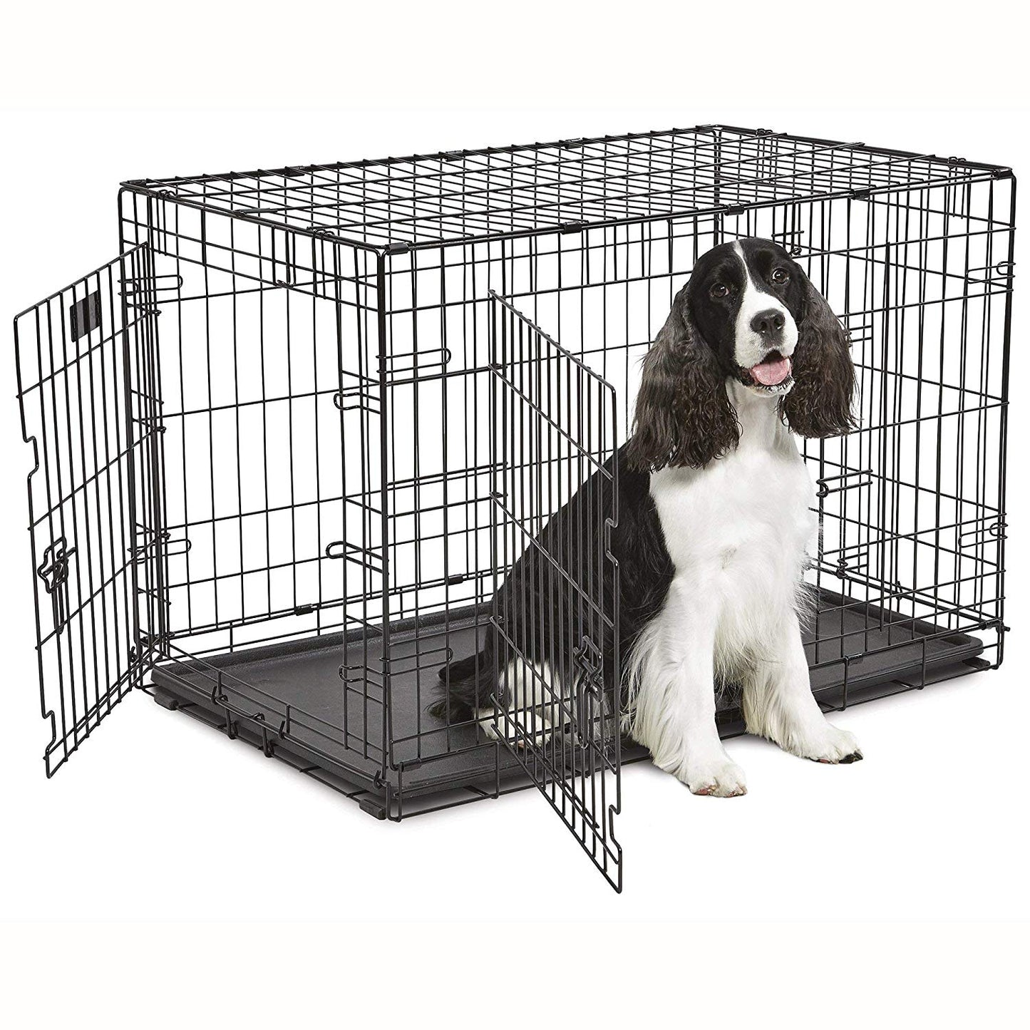 Contour Double Door Dog Crate 36"