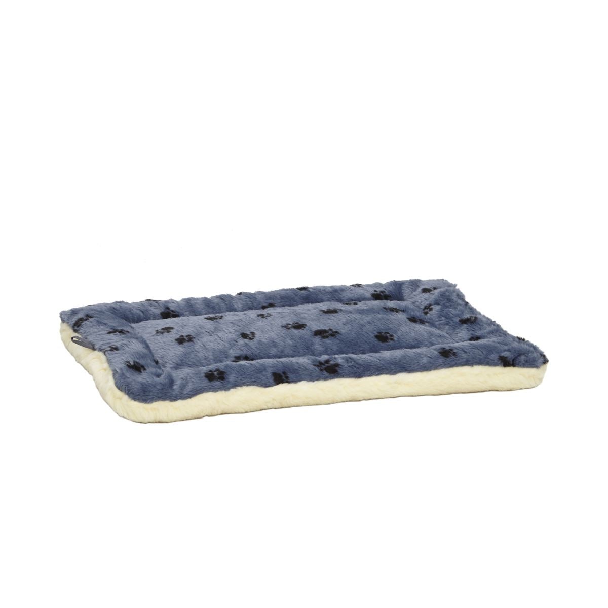 QuietTime Reversible Paw Print Fleece Pet Bed - 36 inch