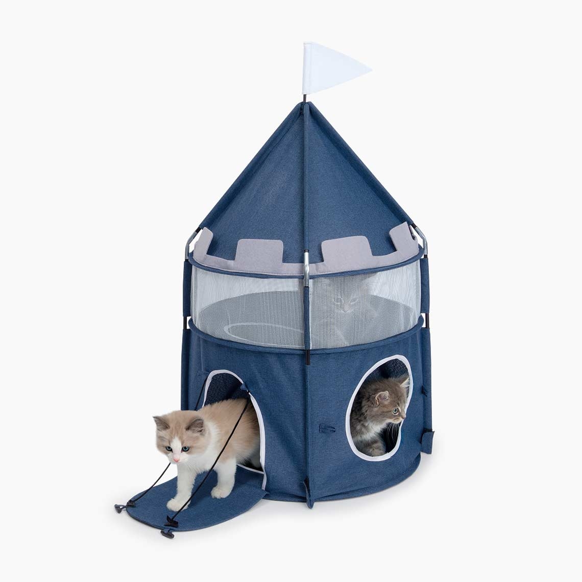 Catit Vesper Cat Tower Castle Blue 48x48x95 cm