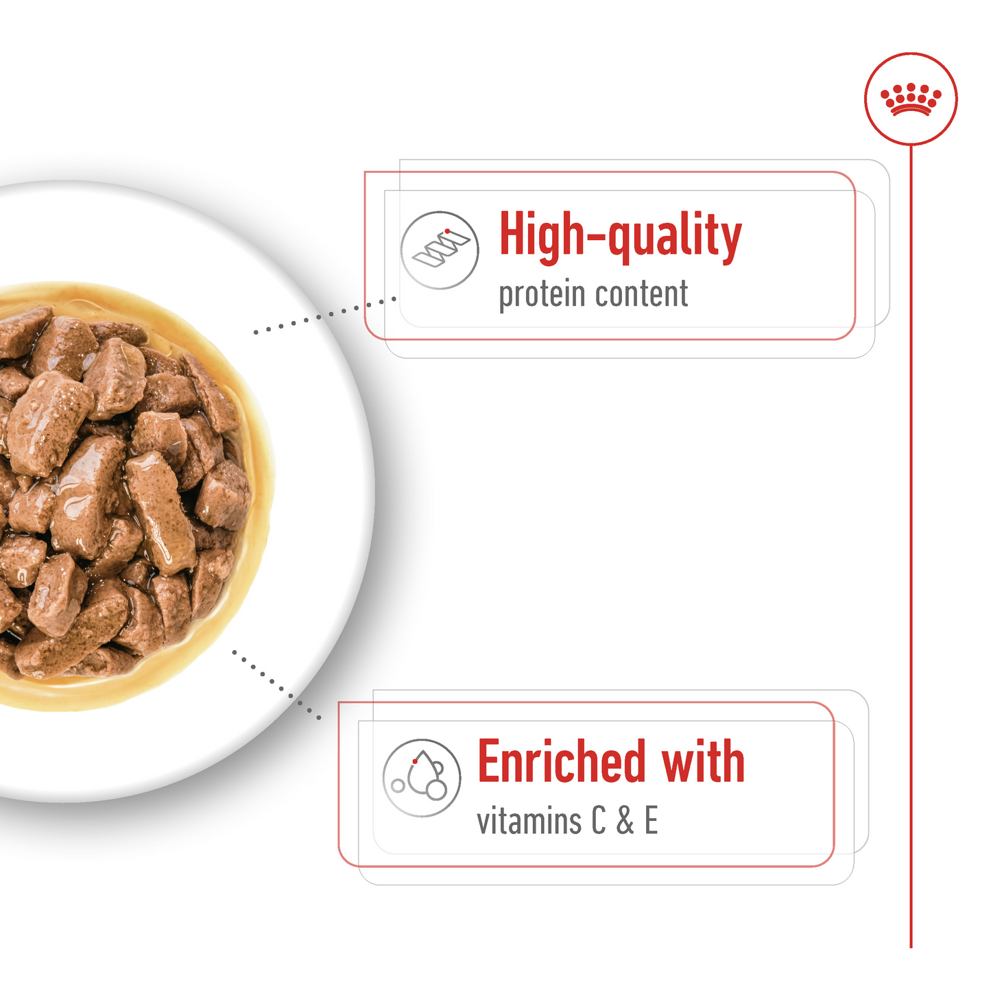 Royal Canin Size Health Nutrition Medium Adult (Wet Food   Pouches) 10 x 140 g