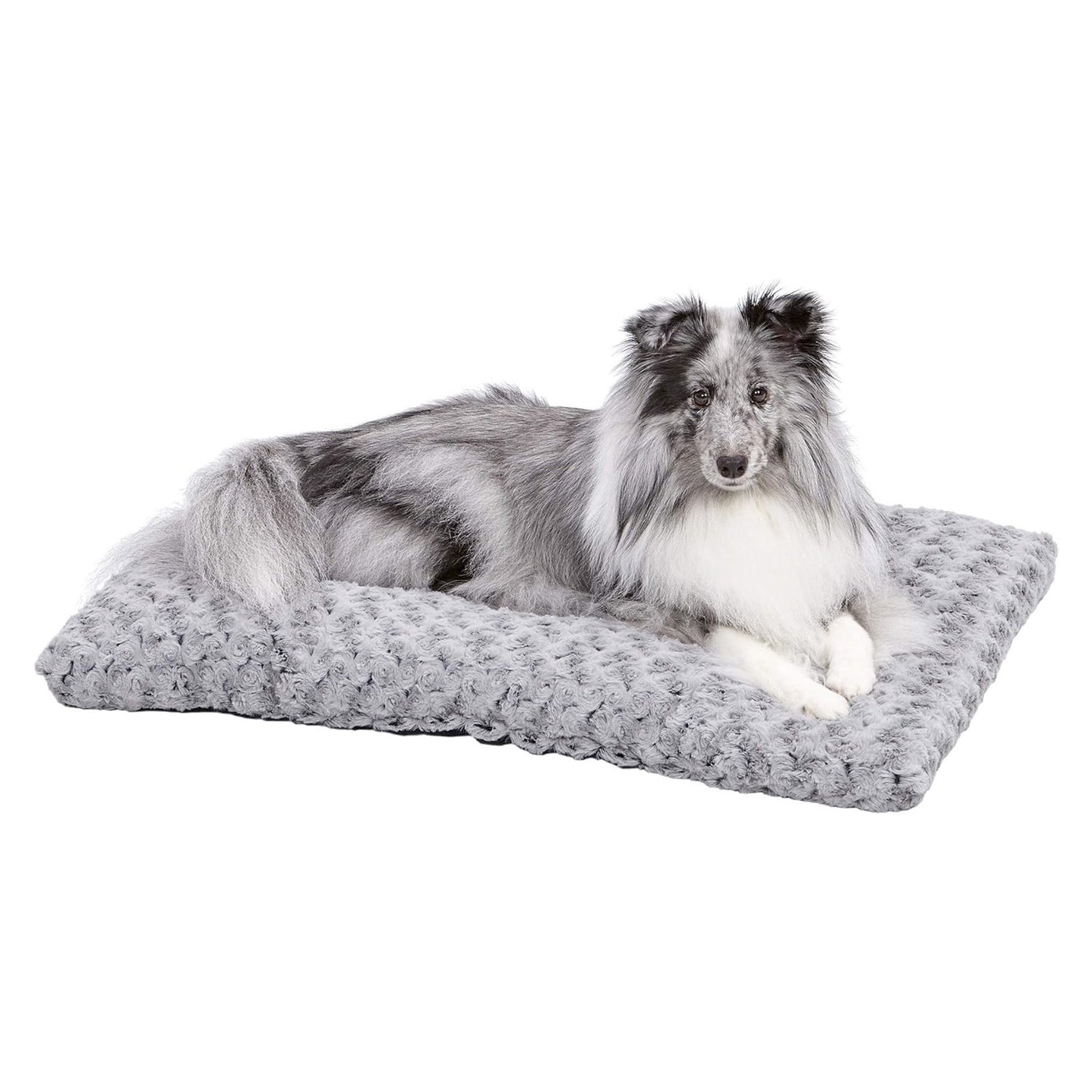 QuietTime® Deluxe Ombré Swirl Pet Bed - Grey - 30 inch