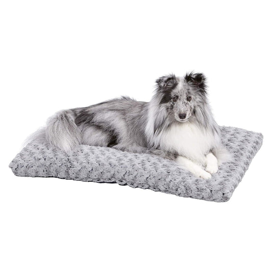 QuietTime Deluxe Ombr Swirl Pet Bed Grey 30 inch