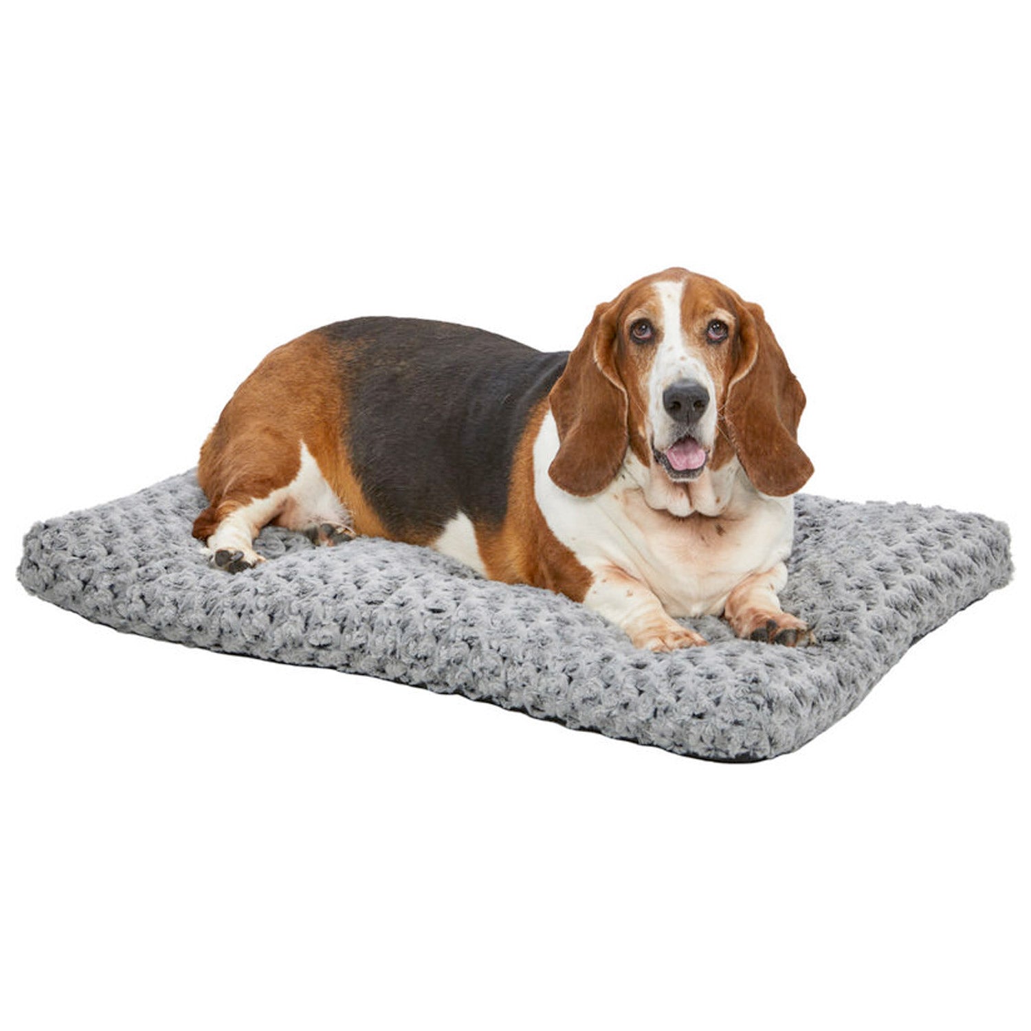 QuietTime Deluxe Ombr Swirl Pet Bed Grey 36 inch