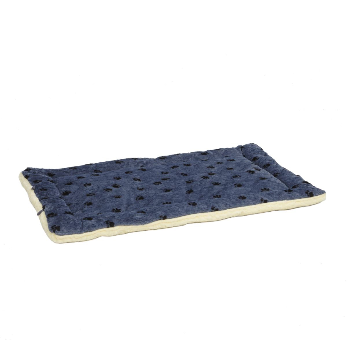QuietTime Reversible Paw Print Fleece Pet Bed - 54 inch