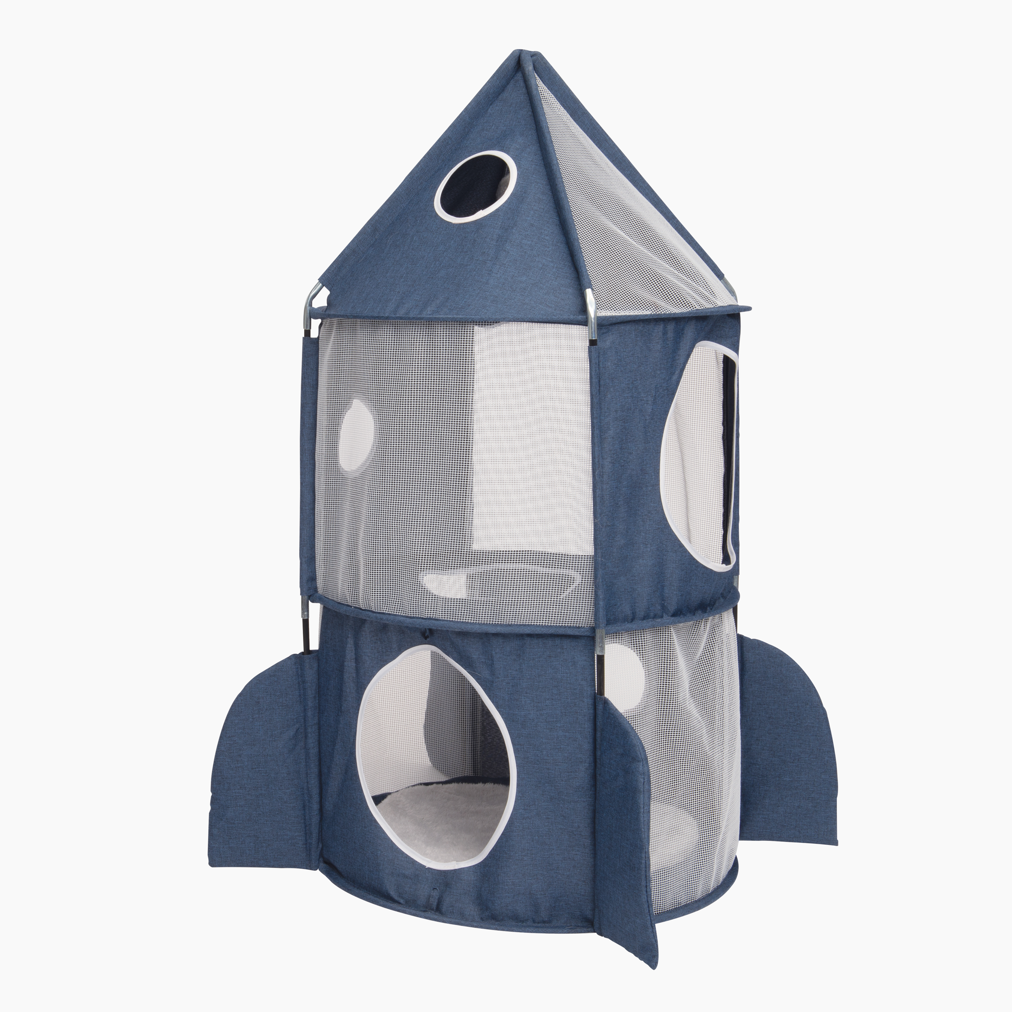 Catit Vesper Cat Tower Rocket Blue 50x50x90 cm