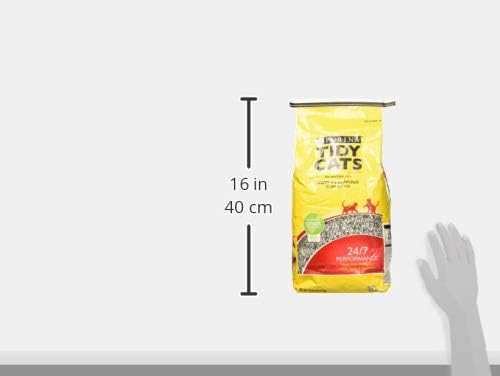 Pack of 5 Purina Tidy 4.5kg Cats 24/7 Performance Clumping Cat Litter with 24/7 Odour Control, Low Dust, Strong Clumping