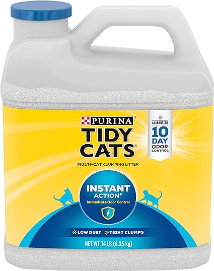 Purina Tidy Cats Instant Action Clumping Cat Litter White (6.35kg)