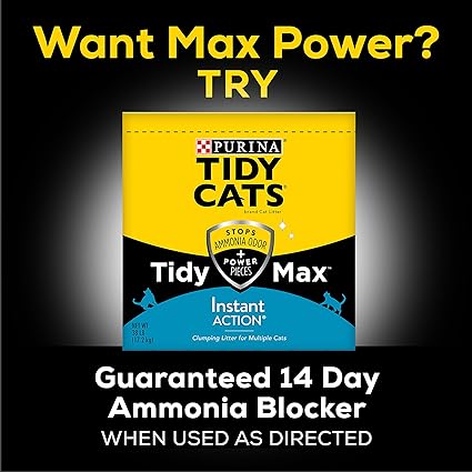 Purina Tidy Cats Instant Action Clumping Cat Litter White (6.35kg)