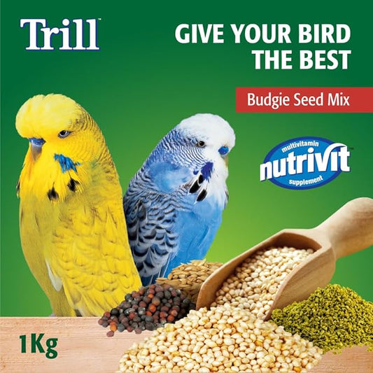 Trill Budgie Seed Mix Bird Food