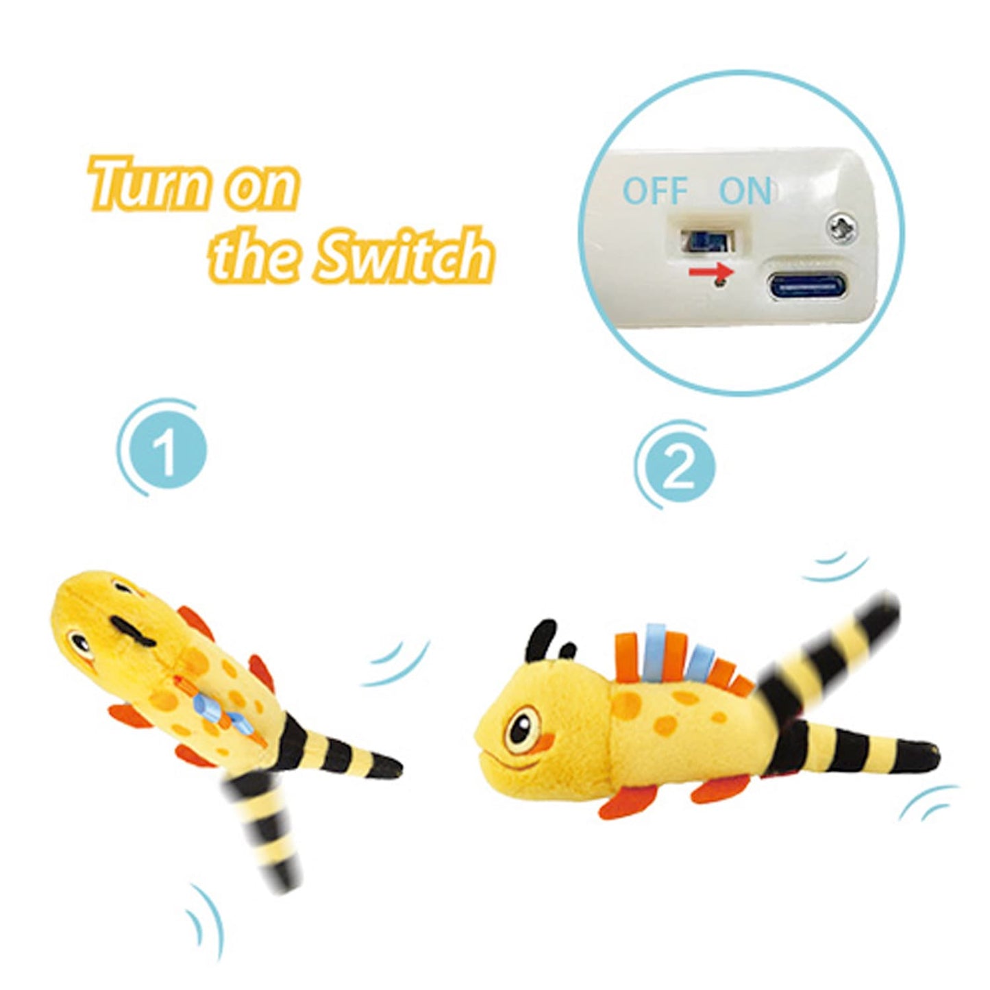 Swinging Tail Lizard